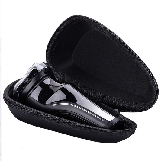 INVODA Shaver Case Compatible with Philips Norelco Electric Shaver 3800 3500 2300 2100 Rechargeable Trimmer 3D Rotary Shavers Case Black