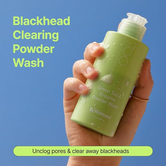 By Wishtrend Green Tea & Enzyme Powder Wash, 3.88 oz (110 g)