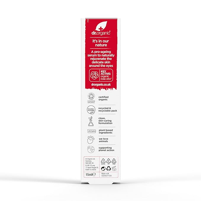 Organic Doctor Rose Otto Eye Serum, 0.5 Fluid Ounce