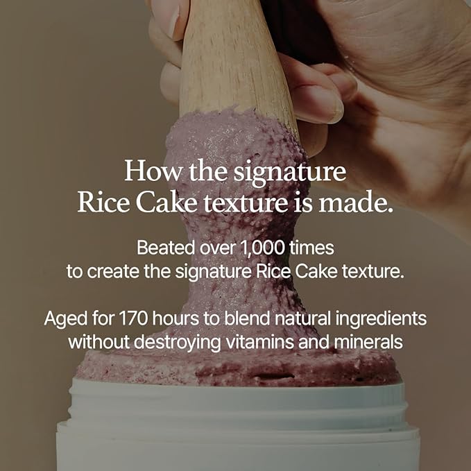 Rosehip Brightening Rice Mochi Face Cleanser & Daily Scrub - Moisturizing, Exfoliating & Deep-Cleansing - All Skin Types with Rice Powder & Rice Water (4.23oz)