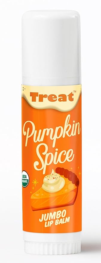 TREAT© Jumbo Organic & Cruelty Free .50 OZ (Pumpkin Spice Lip Balm)