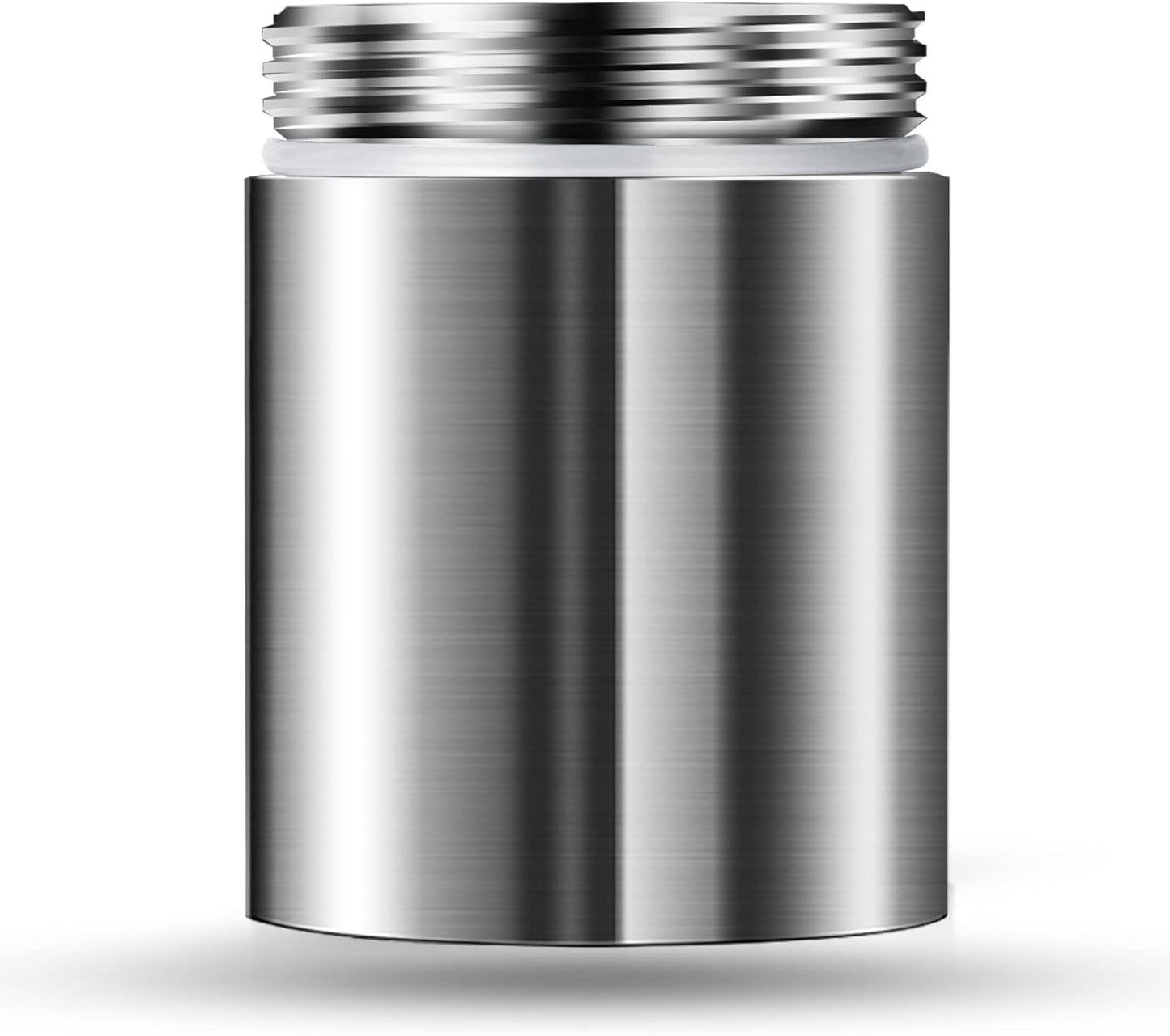 TISUR Titanium Small Pill Holder Keychain, Portable Pill Case Waterproof Pocket Pill Box Container Carrier to Hold Pills, Vitamins, Fish Oil, Supplements