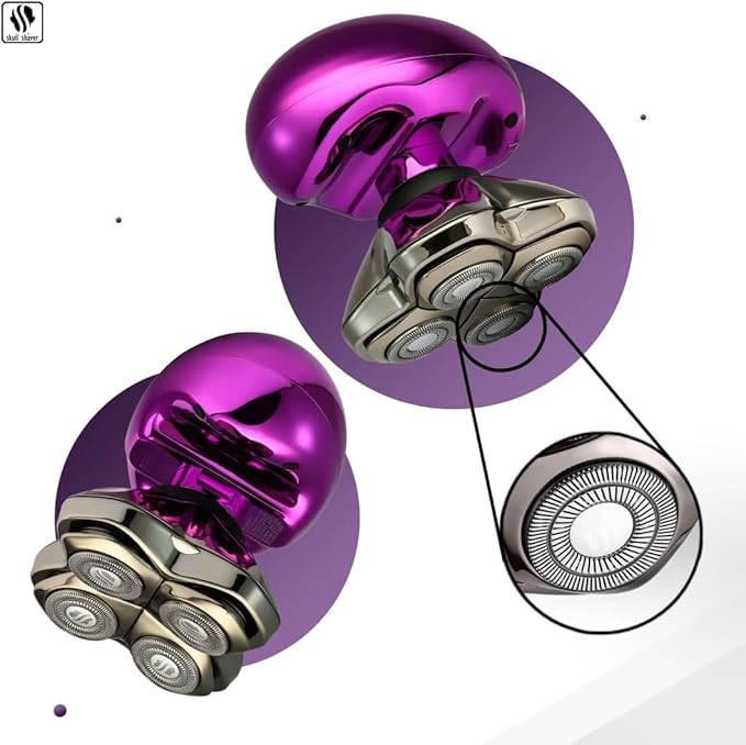 Skull Shaver Butterfly Kiss Pro (Purple): Best Electric Shaver for Bikini, Leg, Body Shaving