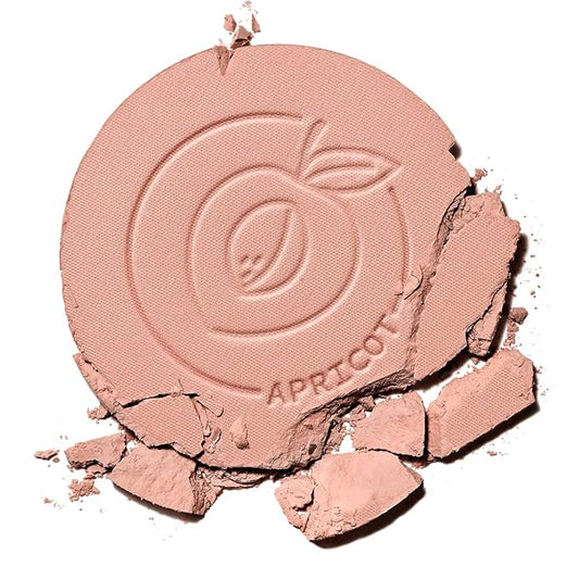 Face Blush, Powder Blush Makeup, Longlasting Highly Pigmented Face makeup, Smooth, Vegan & Cruelty Free, 1 Count, 01 APRICOT