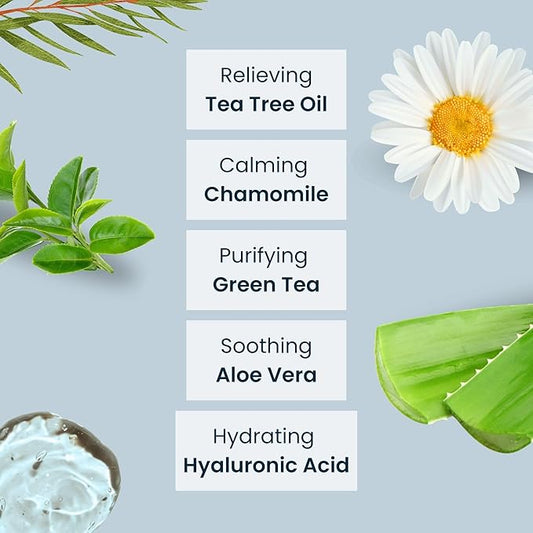 NOVEHA 120Pcs Tea Tree Oil Eyelid & Lash Wipes With Hyaluronic Acid, Green Tea & Chamomile For Blepharitis & Itchy Eyes, Individually Wrapped Eyelash Wipes, Natural Makeup Remover & Cleanser (2 Pack)