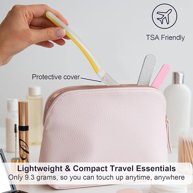 Face Razors for Women, Dermaplane Razor for Women Face, Eyebrow Razor, Dermaplaning Tool, Skin Safe Microblades, Peach Fuzz Remover (9ct, Solar Veil)