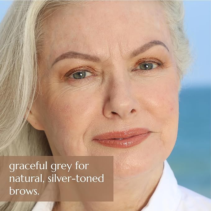 Chella Eyebrow Pencil – Easy-to-Use Brow Definer for Shaping, Filling & Blending – Long-Wear Grey Eyebrow Pencils for Women with Precise Tip (Grey)