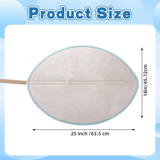 2 Pcs Heating Pad Cover Foam Filled Terry Cover Hydroculators Moist Hot Heat Pack for Cramps Muscle Soreness Dysmenorrhea Aches Relaxation Without Pockets (Neck Contour)