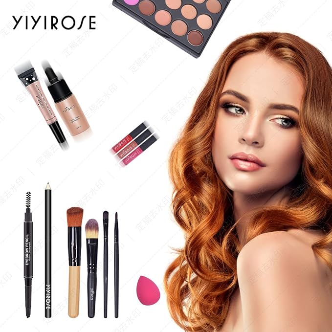 Makeup Sets For Women Brush Sets(Eyeshadow,Primer,Concealer,lipstick,lipgloss,Eyeliner,Eyebrow,Makeup brushe,Mascara &more) (27 sets B)
