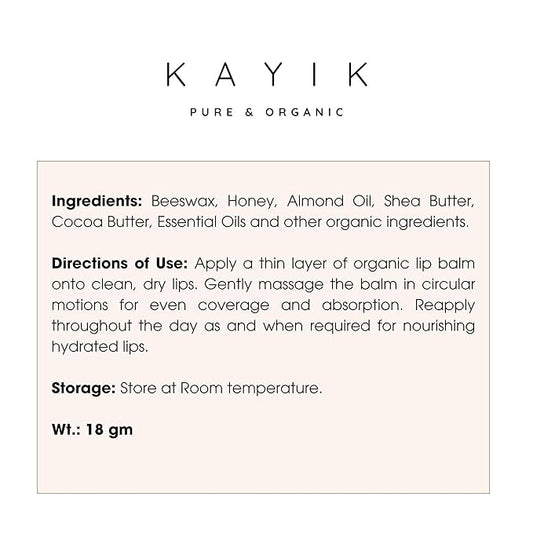 Orange Honey - Organic Lip Balm