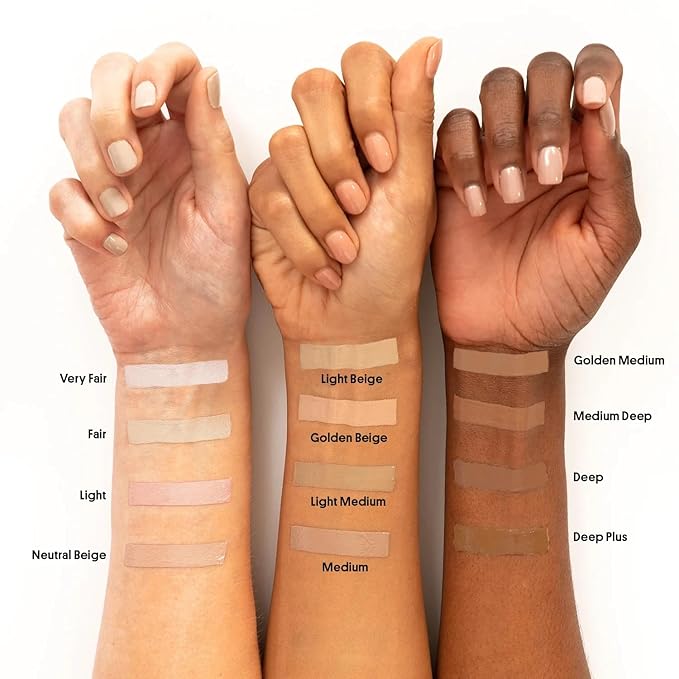 Winky Lux Peeper Perfect Under Eye Concealer, Makeup & Brightener, Full Coverage Concealer for Dark Circles, Color Corrector & Eye Primer, Collagen & Hyaluronic Acid (Deep)