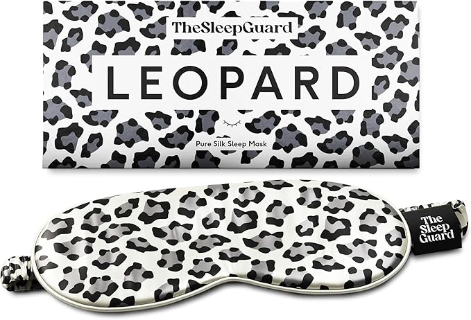 Pure Silk Sleep Mask [100% 6A Mulberry Silk, 22 Momme] Light Blocking Travel Essentials. Eye Masks for Sleeping. Black Oeko-Tex Blindfold. Eye Covers for Men & Women