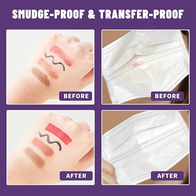 UCANBEMAKUP Long Lasting Makeup Setting Spray Kit- 6.76 Fl oz Hydrating Matte Finish Mist Lightweight Face Make up Fixer +Translucent Loose Setting Powder+2PC Sponge Puff Set