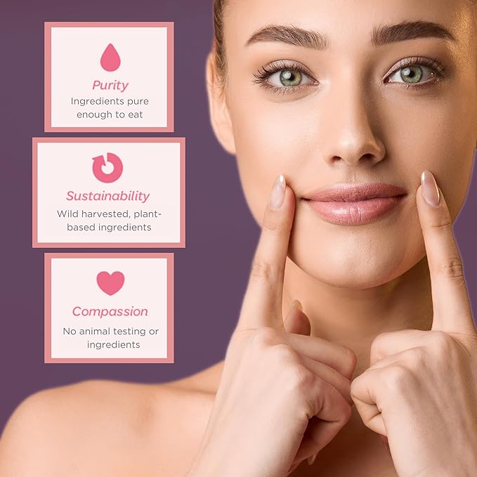 Natural Lip Butter Lip Balm - Nirvana - Pure Enough to Eat - Made With Just 6 Vegan Ingredients - Moisturizing Lip Care for All Day Hydration