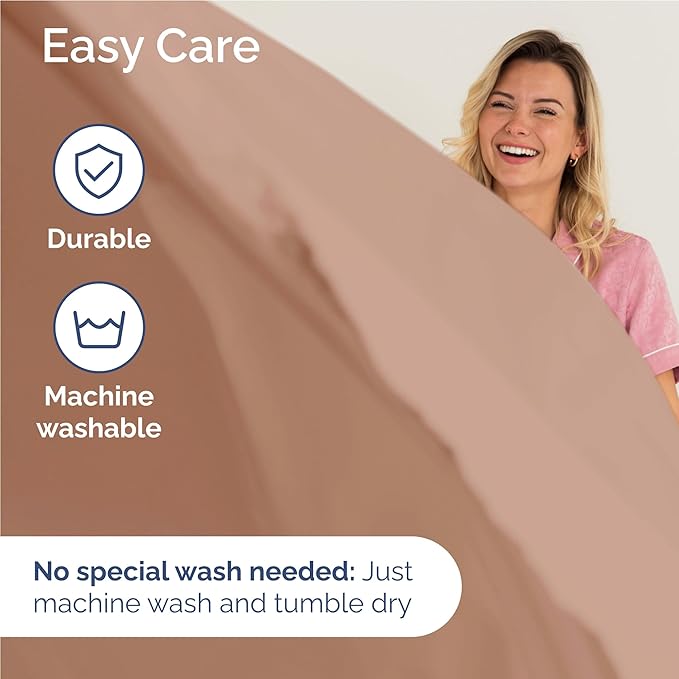 Full Size 4 Piece Sheet Set - Comfy Breathable & Cooling Bed Sheets Set - Hotel Luxury Bedding for Women, Men, Kids, Teens, Boys & Girls - Deep Pockets, Ultra-Soft and Wrinkle Free - Oeko-Tex - Mauve