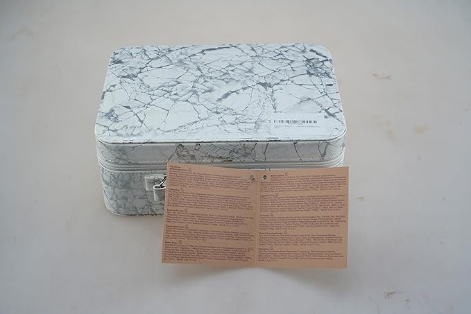 Makeup Kit for Women,All in One Makeup Gift Set for Girls in Cosmetic Train Case (White) With Mirror,Full Cosmetic Kit Includes Eyeshadow Palette,Lipgloss,Blushes,Pencil,Brush Applicators