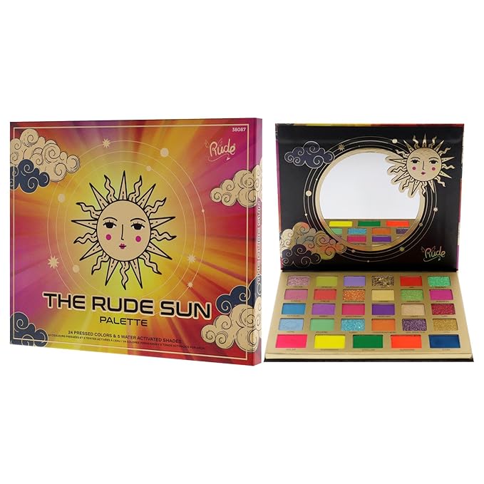 RUDE The Rude Sun Palette by Rude Cosmetics for Women - 1 Pc Palette