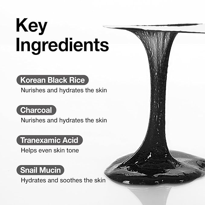 coxir TXA MUCIN ALL-IN-1 PORE MASK –Gelato Texture Wash-Off treatment | Ampoule Mask-to-Foam | Charcoal+ Snail+TXA | Blackhead Remover |Daily Pore Detox for Oily & Sensitive Skin|4.05fl.oz