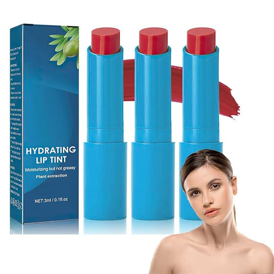 Thrives Lip Tint Hydrating,Strong Moisturizing Effect Tinted Lip Balm Bulk,Sheer Strength Hydrating Lip Tint,Hydrating Lipstick, Nourishing Ingredients Moisture Lip Tint,Non-Sticky All Day Lip Care