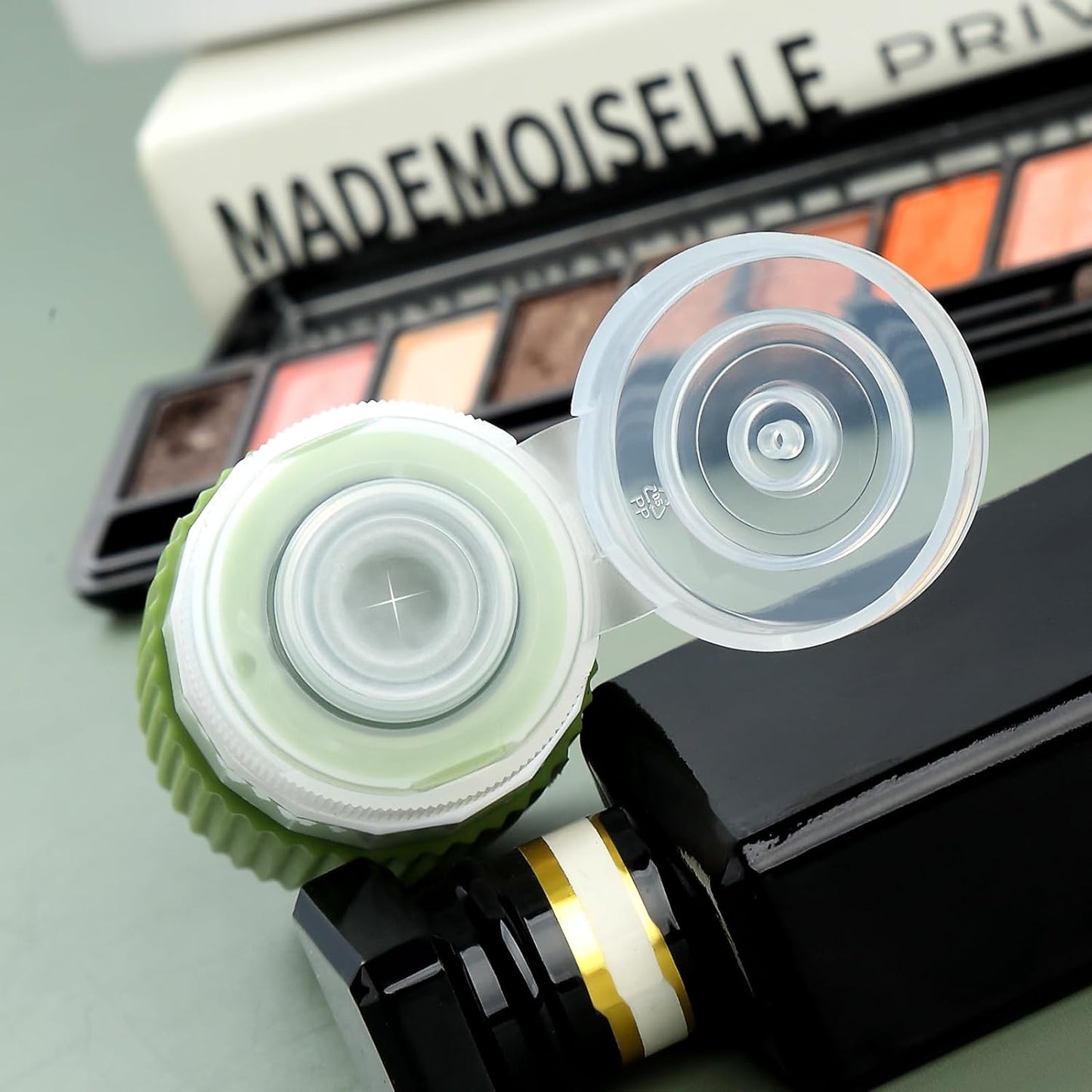 Travel Bottles for Toiletries, Tsa Approved 2oz Travel Bottles, BPA Free Leak Proof Travel Size Toiletry Containers, Refillable Travel Accessories with Toiletry Bag for Shampoo Liquid (4 Pack)