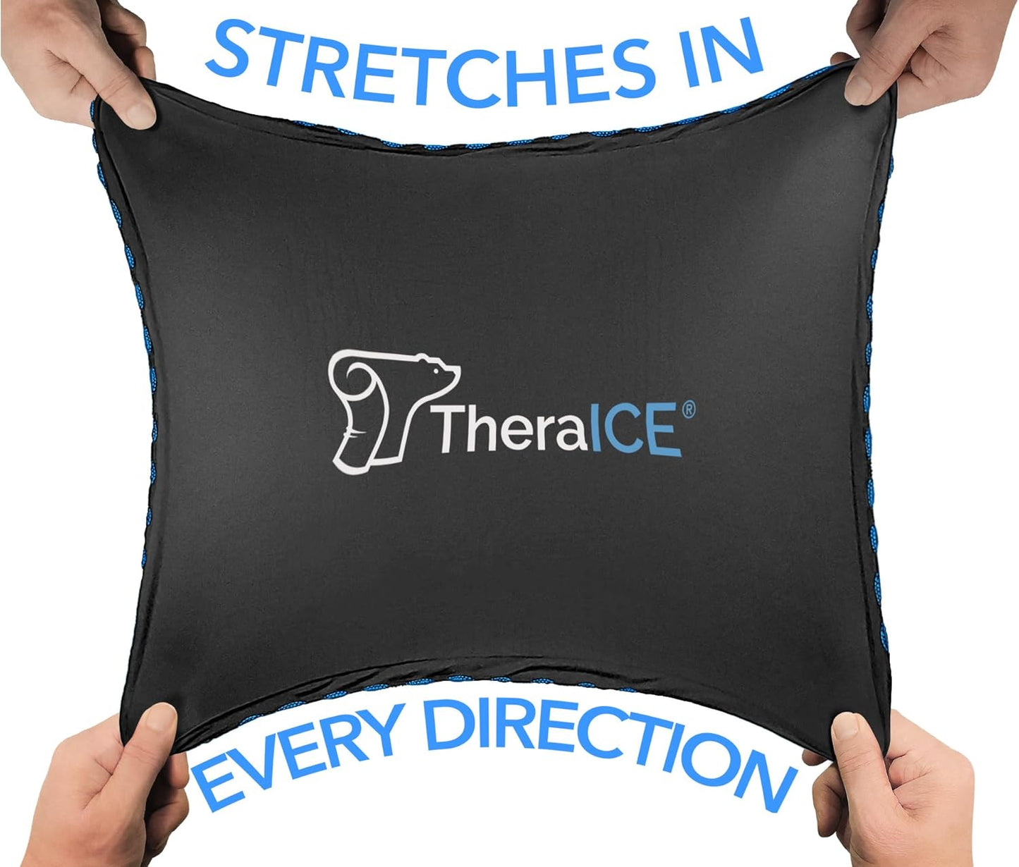 TheraICE PROpack Cold Therapy Reusable Cold Gel Ice Pack - Extra Large 12x15 - Great for Muscular Back Pain, Shoulder, Hip Knee - Oversized Multipurpose Cold Icepack for Minor Aches & Pains