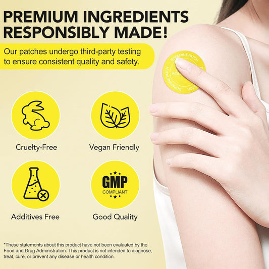 Dopamine Patches Extra Strength, Mood Support Body Care Patch, Dopamine Supplements for Men and Women, Plant-Based Formula, Daily Wellness 30 PCS