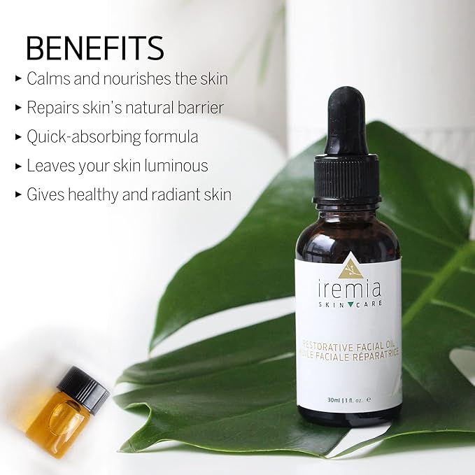 Facial Oil | Restorative Facial Oil For Dry Skin | Formulated With Rose Hip Oil, Jojoba Oil - 30 ml