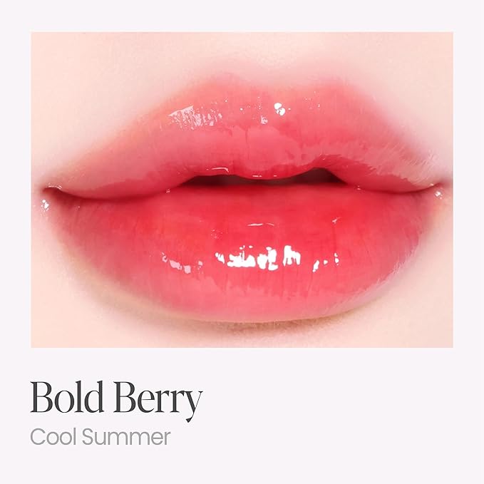 Espoir Couture Lip Tint Glaze #13 Bold Berry 0.14oz | Volumizing Lip Stain with Syrupy Shine | Long-Lasting & Vibrant Color for Radiant Lip Look | Moisturizing & Glossy Lip Tint | Korean Lip Makeup