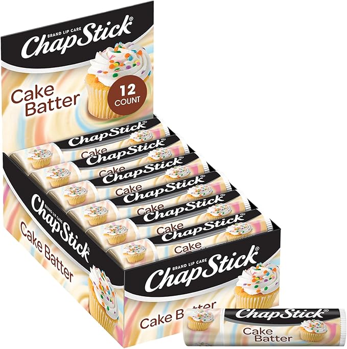 ChapStick Limited Edition Cake Batter, 12-Stick Refill Pack