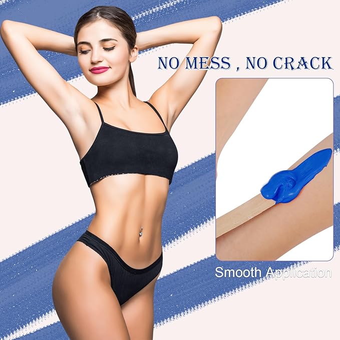 Wax Beads Bulk, 80oz Large Capacity Brazilian Waxing for Hair Removal, Face Wax Beans for Coarse Hair, Bikini, Leg, Eyebrow, Salon SPA Party Gift