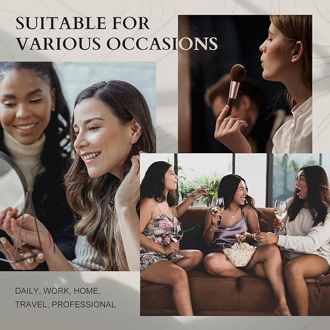 Makeup Kit for Women,All in One Makeup Gift Set for Girls in Cosmetic Train Case (White) With Mirror,Full Cosmetic Kit Includes Eyeshadow Palette,Lipgloss,Blushes,Pencil,Brush Applicators