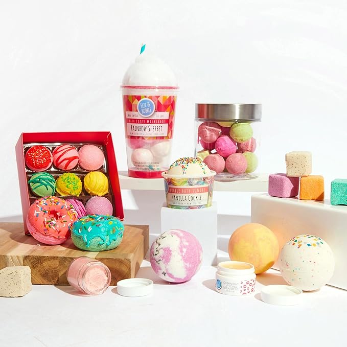 Premium Lip Scrub for Exfoliating, Moisturizing, and Repairing your Lips (Rainbow Sherbet)