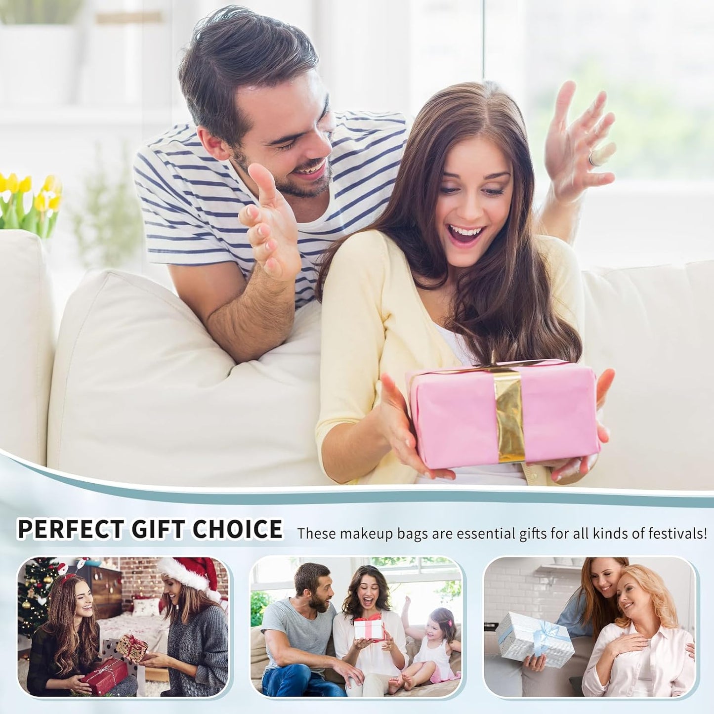 Cute Quilted Floral Makeup Bag(3Pcs)，Coquette Aesthetic Cosmetic Bag，Travel Toiletry Bags， Kawaii Aesthetic pouch for Women (91 - Beige)