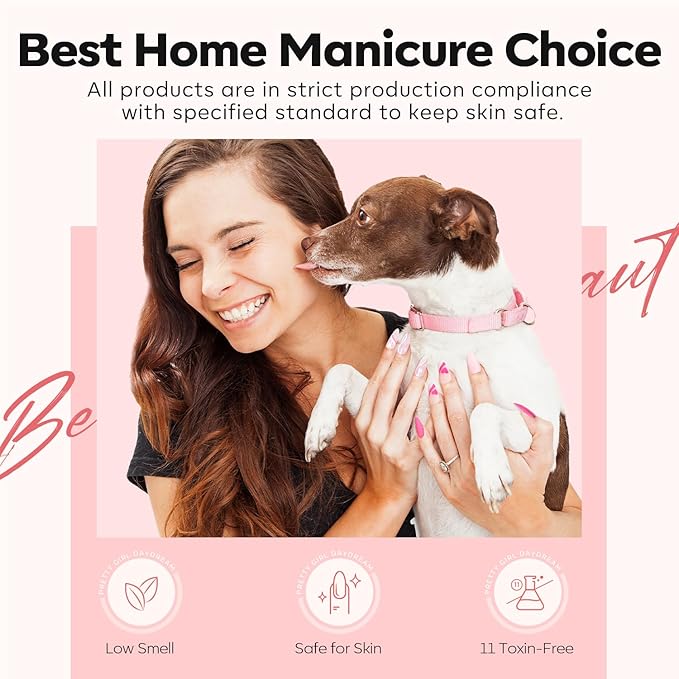 modelones Builder Nail Gel, 8-in-One Pink Shimmer Builder, Sparkle Glitter Pink Rubber Base Gel Polish LED Lamp Cured Hardener Color Base Strengthener Extension for Home DIY Salon Girls