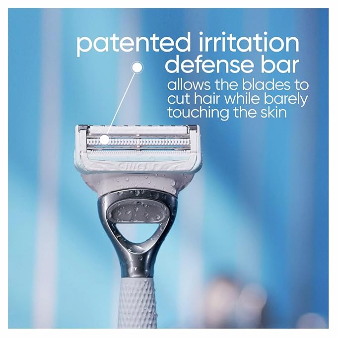 Gillette Venus Intimate Grooming Razors for Women, 6 Razor Blade Refills, Bikini Razors for Women