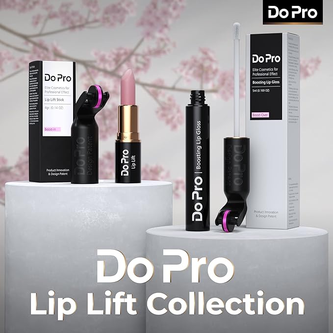 Gentle Lip Lift Stick Boost-In - Plumper Stick with Anti-Aging Stimulating Roller, Plumping Lip Stick with Hyaluronic Acid, Collagen, Vitamin C & E - Volumizing & Hydrating Lip Plumping Serum - 5ml