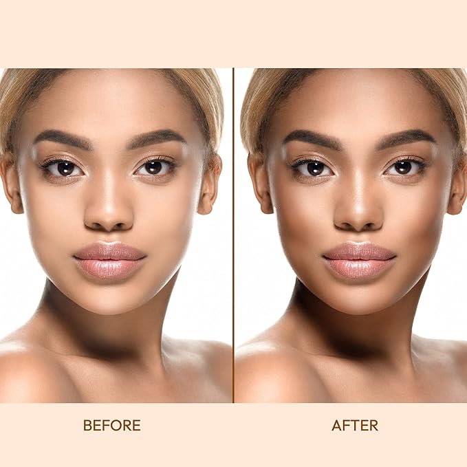 Ruby Kisses Contour Palette 3-in-1 Contour, Conceal, Highlight All-In-One Mini Palette, Long-Lasting, Easy to Blend Cream Contour Palette for Oily and Dry Skin (Medium To Tan)