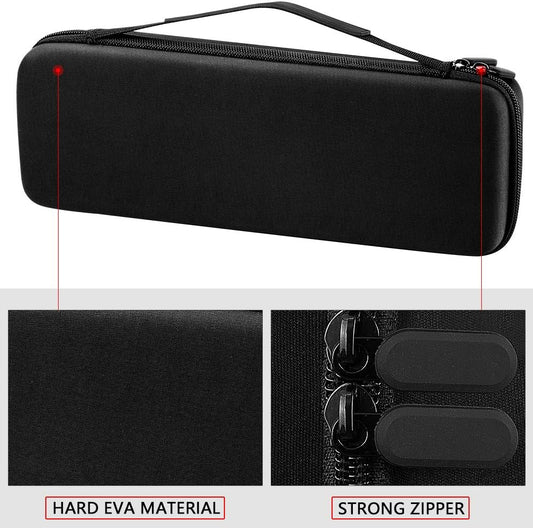 Comecase Grooming Clipper Blade Case Holder Organizer - Hard Travel Carrying Storage Holds 12 Blades - Upgrade