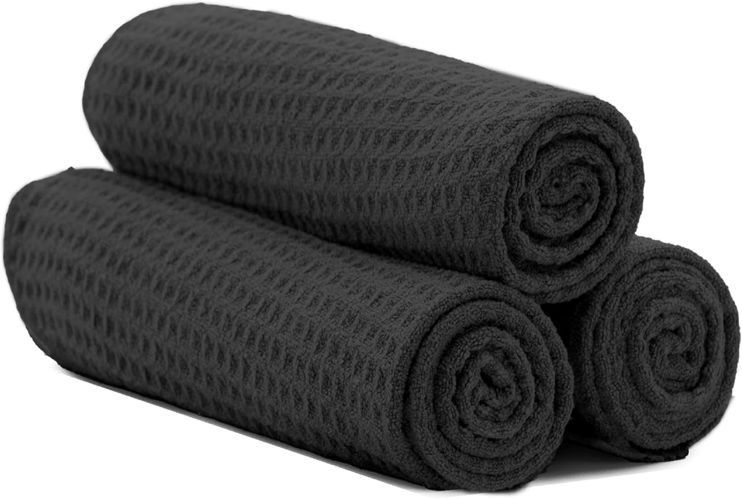 S&T INC. Microfiber Gym Towels, Yoga Towel for Home and Gym Bag, 16 Inch x 27 Inch, 3 Pack