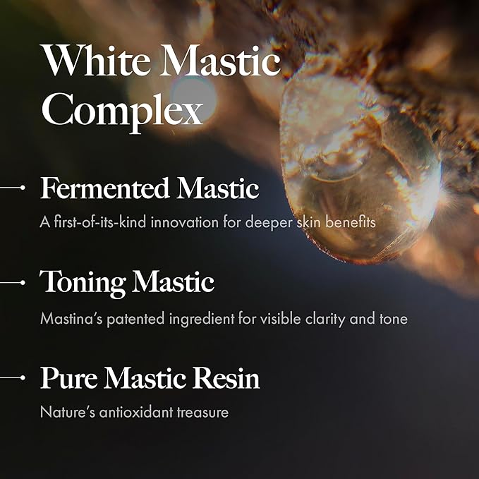 MASTINA White Mastic Essential Skin Care Set- Cream, Ampoule Massager Roller Stick & Sheet Mask Set for Skin Care. Korean Skin Care. Vegan Collagen, Beta-Glucan