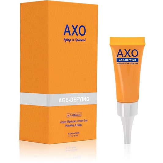Age-Defying Under-Eye Serum | Best Instant Wrinkle Remover | Advanced Formula Anti Aging Visibly Reduces Under Eye Wrinkles, Bags, Dark Circles, Fine Lines & Crow’s Feet | 100% All-Natural