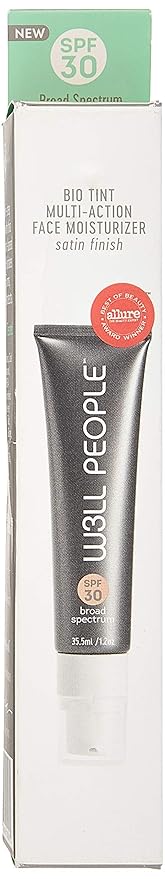 Well People Bio Tint SPF 30 Tinted Moisturizer, Skin-perfecting Moisturizer, Smoothes Imperfections & Moisturizes Skin, Vegan & Cruelty-free, 5N