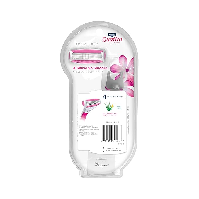 Schick Quattro Women's Razor Value Pack - 1 Handle & 5 Refills