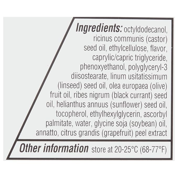 ChapStick Total Hydration Sweet Nectar Flavor Vitamin Enriched Lip Oil, Non Tinted Lip Care - 0.23 Oz