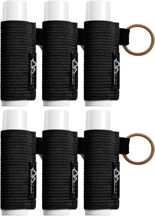 WK IEASON Lip Balm Holder Keychain Bulk Chapstick Holder Key chain