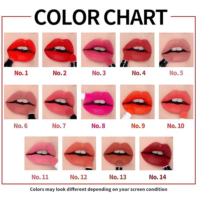 PASSIONCAT Long Lasting Lip Stain for Lips and Cheek Tint | High Pigment Color | lightweight Matte Finish | Weightless | Full Coverage | Twist Velvet Tint #10 (No.10)