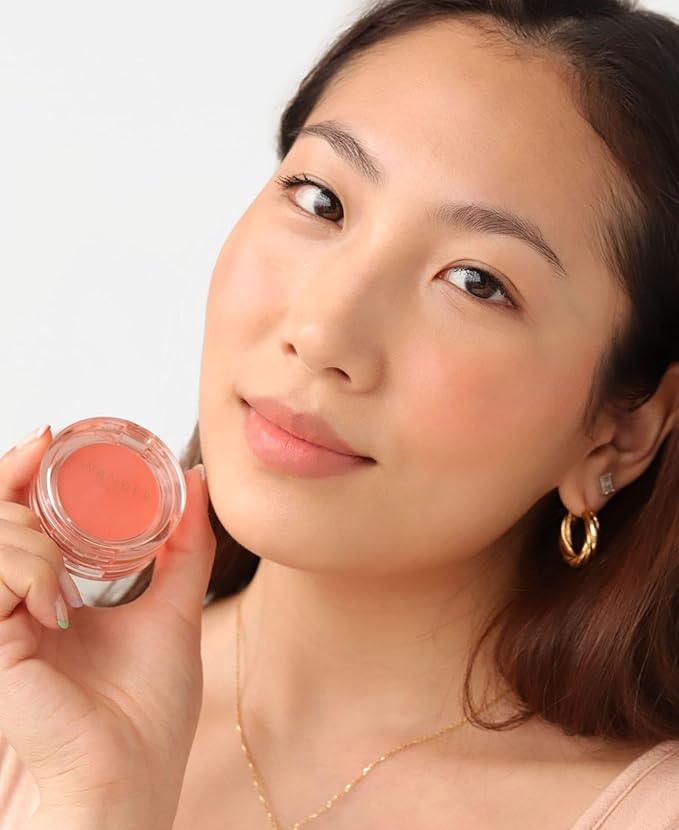 Wander Beauty Double Date Lip & Cheek - Suite Talker/Swipe - 4-in-1 Cream Blush & Lip Tint - Blush, Lip Moisturizer, Lip Balm & Eye Gloss- Multitasking Eye, Cheek & Lip Makeup With Green Tea - 0.07 oz