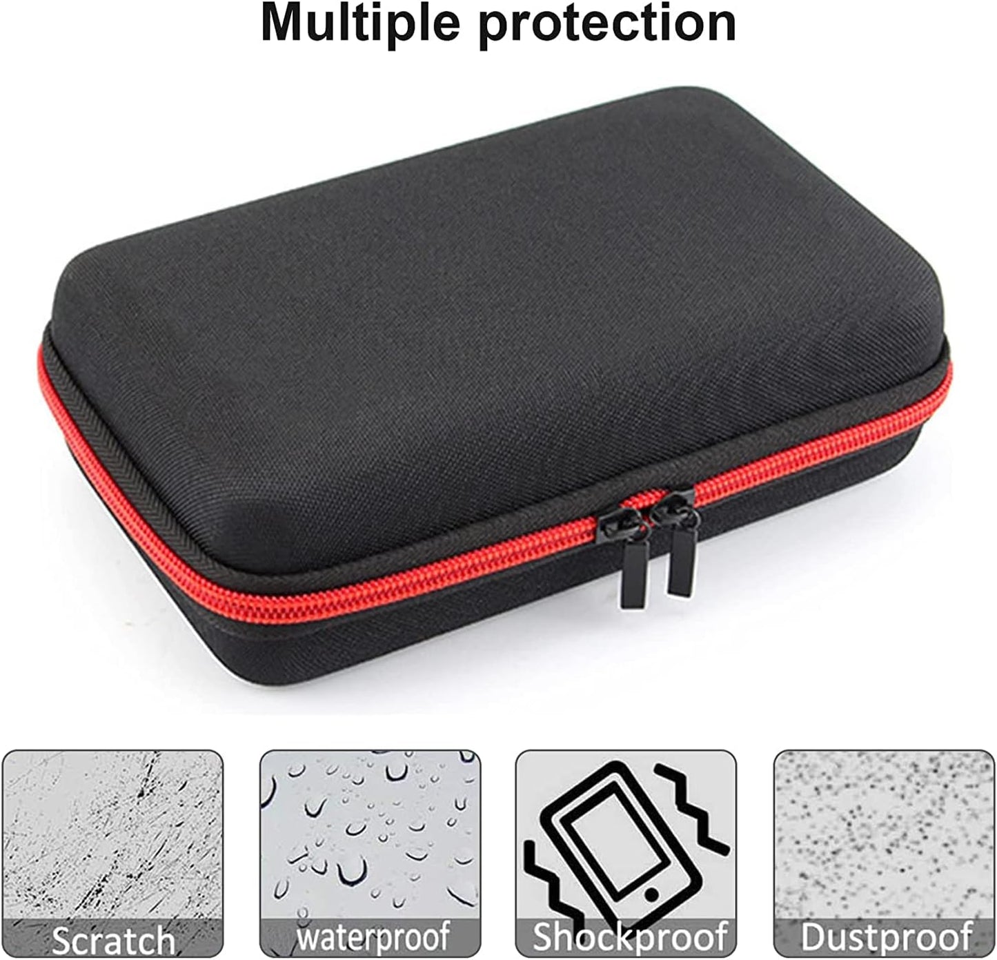 Hard Case for One Blade Trimmer QP2724/90, QP2834/70, QP2630/72, Waterproof Shaver Organizer Shockproof Travel Storage Box for Charger & Accessories