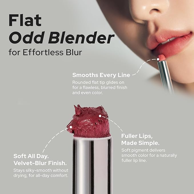 Unseen Blur Lip Tint Long-Lasting Stain, Blendable 3.2g 321-JAYU