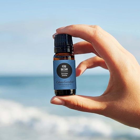 Edens Garden Peru Balsam Essential Oil- 100% Pure Premium Grade, Undiluted, Natural, Therapeutic, Aromatherapy, The Best for Diffuser, Skin, Candle, Hair 10 ml (.33 fl oz)